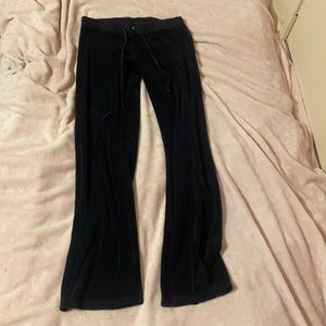 Juicy Couture terrycloth track pants size